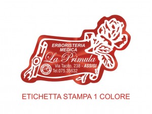 Etichette adesive per erboristerie, cosmetica, cosmesi (mm 50X31)  (cod.5M )